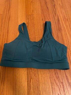 Med/High Impact Teal Sports Bra